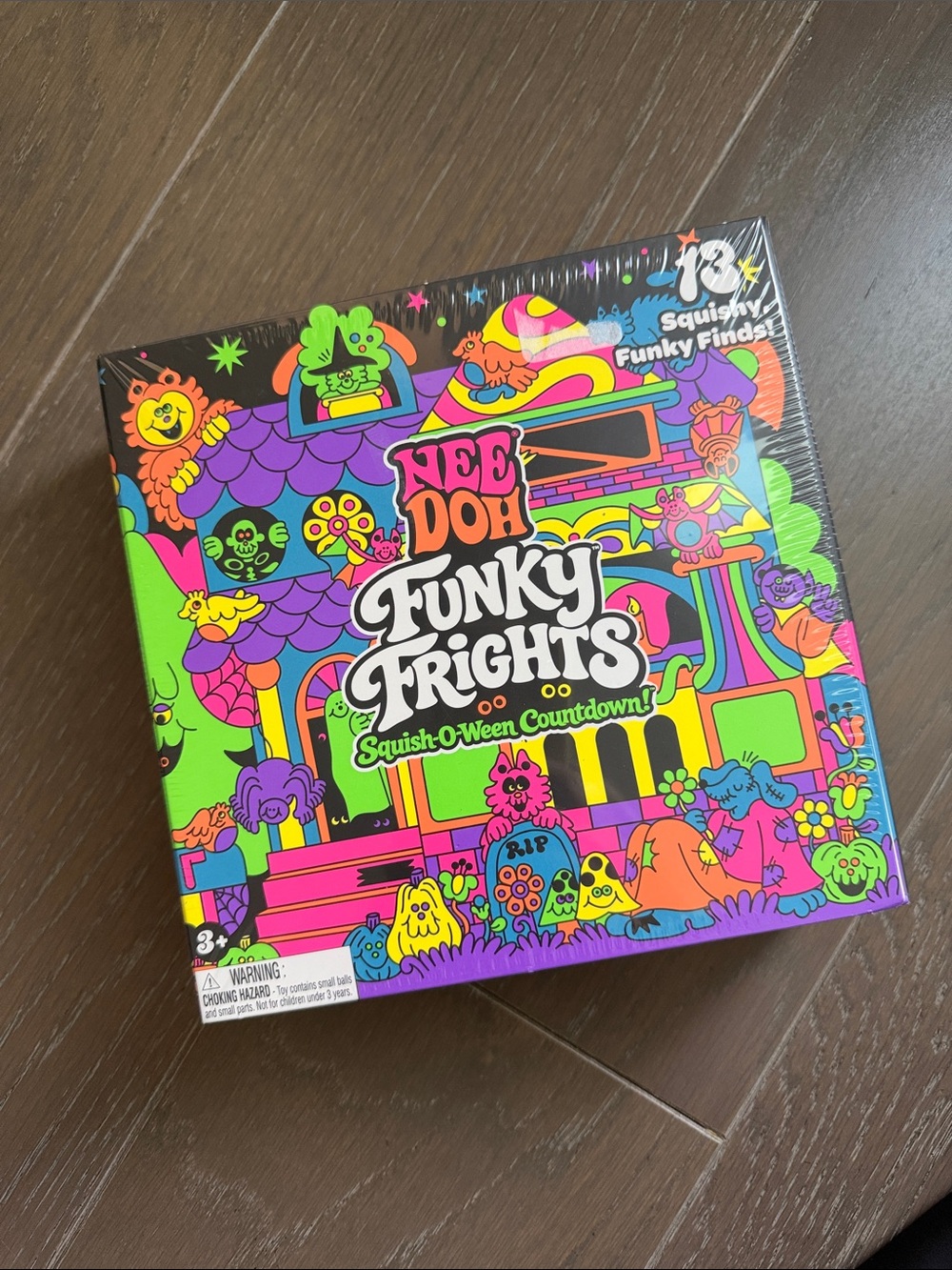 Needoh Funky Frights Squish-O-Ween Countdown